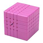DianSheng Ball-Core Magnetic 5x5 Mirror Cube Pink