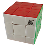 WitEden 3x3x4 Mixup Edge-rebuilt Cube Stickerless