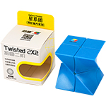 DianSheng Galaxy Cluster Twisted 2x2 Cube Blue