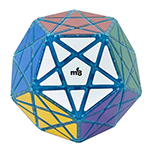 MF8 Deep Cut Starminx Magic Cube Limited Edition Transparent Blue