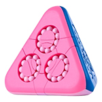 Rotating Magic Beans Pyramid Cube