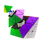 DianSheng CTO Corner Turning Octahedron Core-Magnetic Cube with Black Core