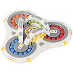 ZX F-Ring Maze Magic Bead White