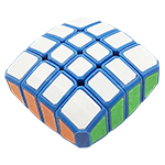 ZEPUZZLES 1x4x4 Floppy Cube Blue