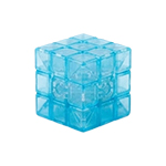 Maru 15mm Nano Cube Transparent Light Blue