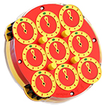 SengSo Dragon Scale Magnetic Magic Clock Limited Edition Red