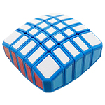ZEPUZZLES 1x5x5 Floppy Cube Blue