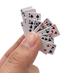 Tiny Poker Playing Cards