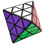 ZEPUZZLES Large-sized 11cm FTO Face-Turning Octahedron