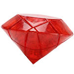 YongJun Diamond Magic Cube Transparent Red