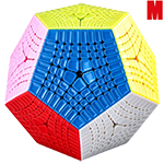 SengSo XiaoSheng Mini 8-Layer Megaminx M Magnetic Stickerles...