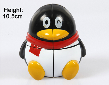 2x2 Lovely QQ Figure Magic Cube
