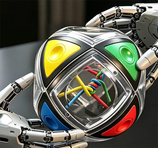 Brainstring R Rubik's Tetherball