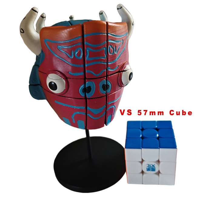 Monster Sculpture Magic Cube