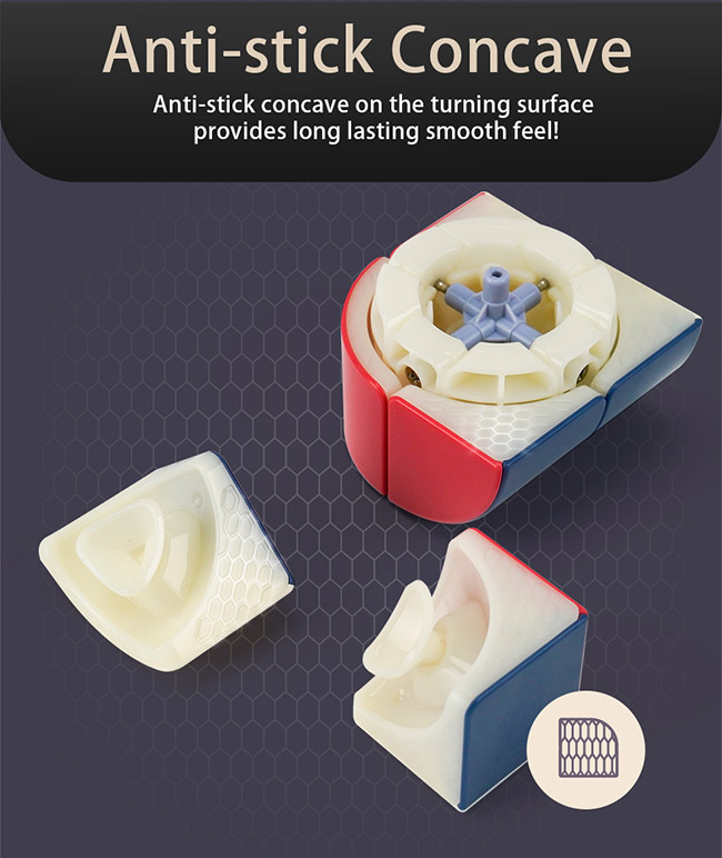 DianSheng Galaxy Cluster Penrose 2x2 Cube Transparent