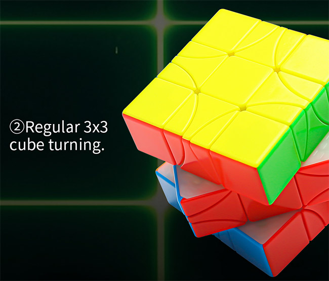 DianSheng Galaxy Cluster Corner Turning 3x3 Cube Core-Magnet Version