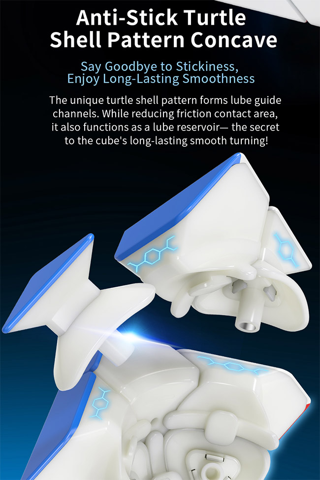 DianSheng Galaxy Cluster Dual Octahedron Core Magnetic Stickerless