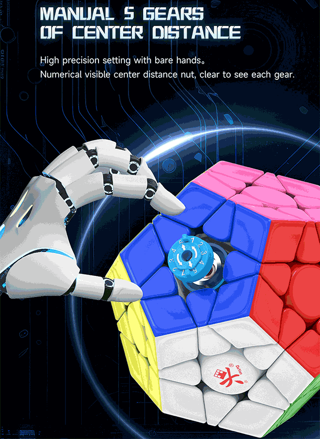 DaYan Megaminx Pro ML Speed Cube Stickerless