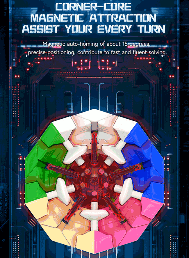 DaYan Megaminx Pro ML Speed Cube Stickerless