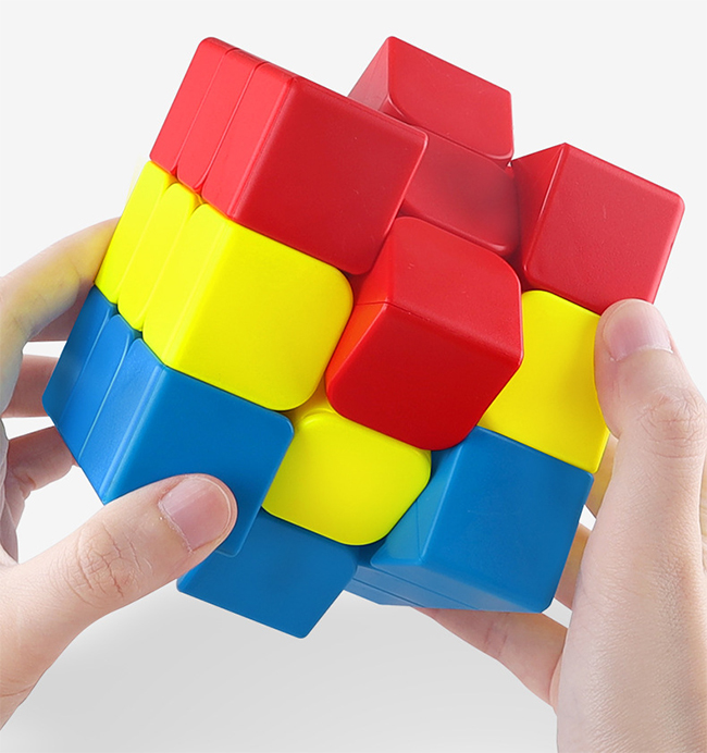 FanXin 9cm Sandwich 3x3x3 Magic Cube Stickerless