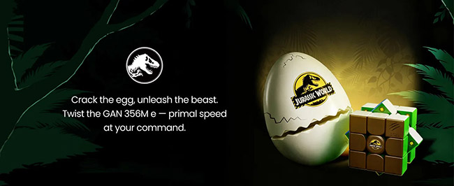 GAN 356M e Jurassic World Edition Dinosaur-Egg Version