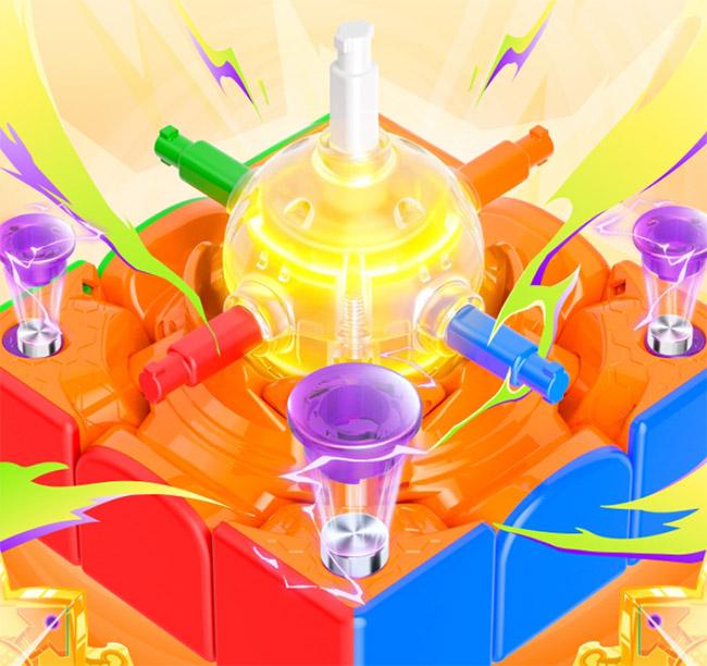 GAN Swift Block 355S Magnetic 3x3 Cube 2026 New Year Edition