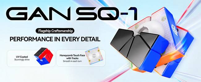 GAN MagLev SQ-1 Black Top UV Version