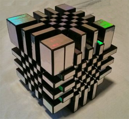 JuMo 7x7x7 Mirror Block Cube