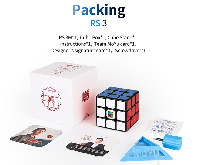 Stickerless Speed Cube 3x3 , Cube de Vitesse 3x3x3 Cube Magique