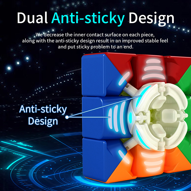 MoYu Classroom RS3M MagLev 3x3x3 Magnetic Magic Cube Stickerless