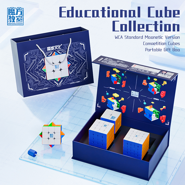 MoYu MFJS WCA Version Magnetic Educational Cubes Collection