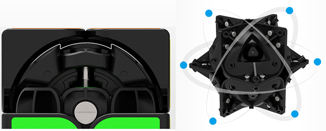 QiYi MoFangGe WuXia M 2x2x2 Magnetic Speed Cube