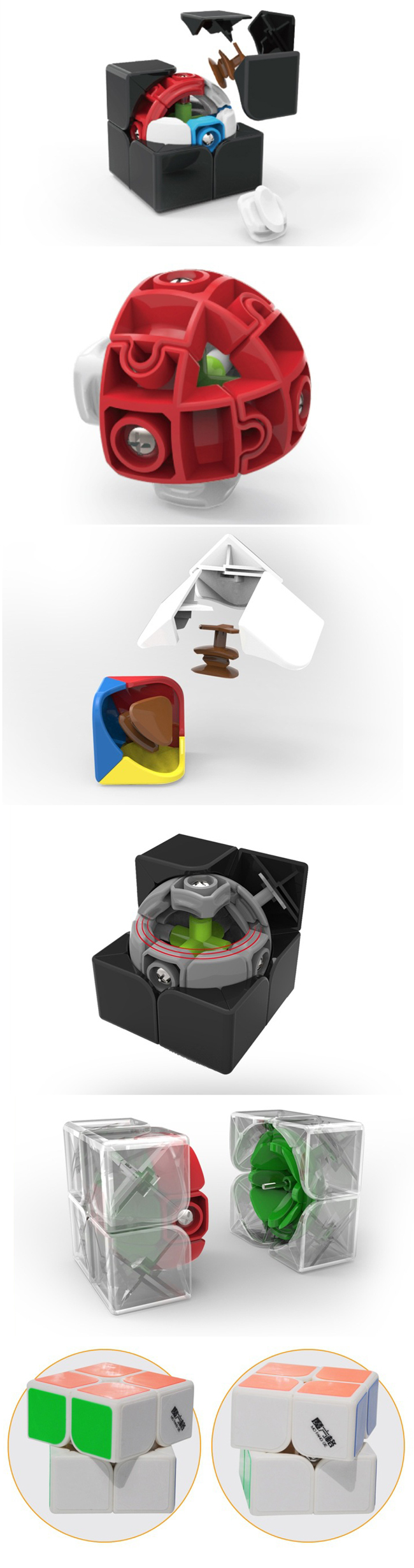 Mo Fang Ge Cavs 2x2x2 Speedcube