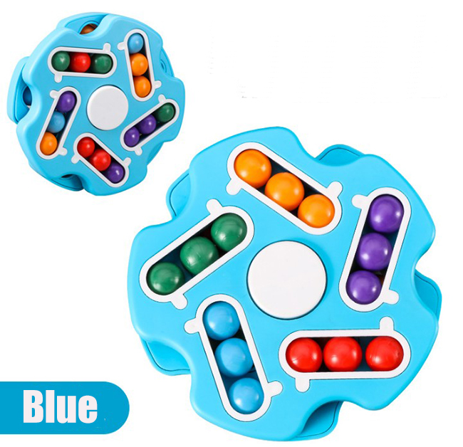 GZ Fidget Spinner Double-faced Magic Cube Blue