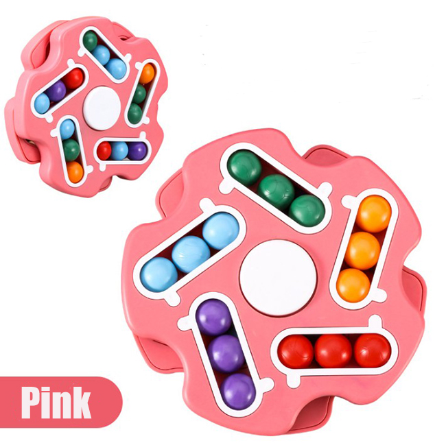 GZ Fidget Spinner Double-faced Magic Cube Pink