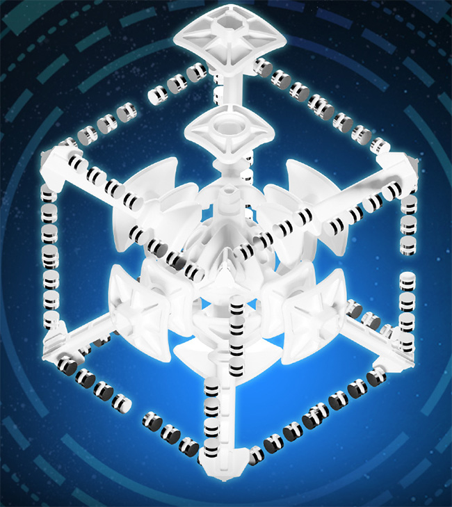 MoSheng Magnetic 9x9x9 Magic Cube Stickerless