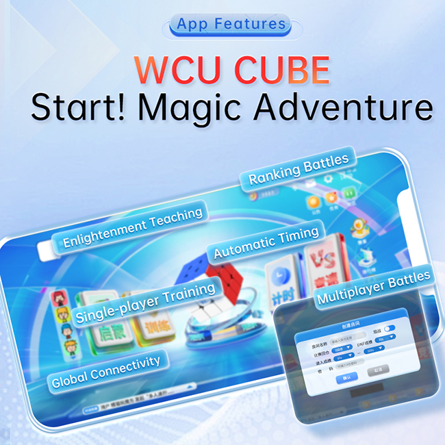 MoYu WeiLong V10 AI 3x3x3 Gyroscope Core Magnetic Smart Cube