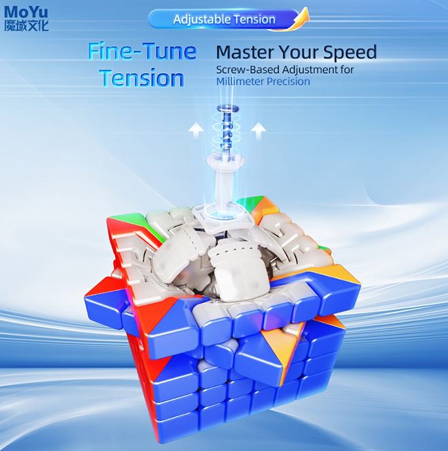 MoYu AoShi V4 6x6x6 Cube Single-Track Magnetic Version