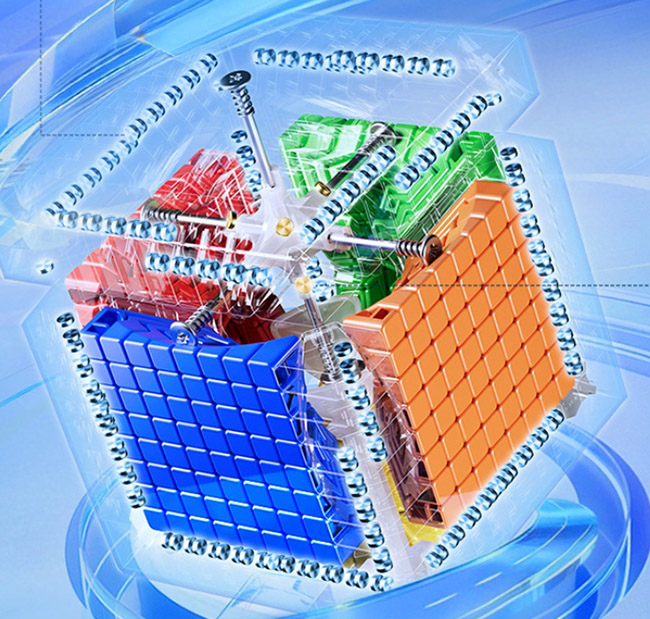 Classroom Meilong 10x10x10 V2 Ball-core Magnetic Speed Cube Stickerless