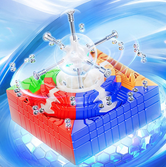 Classroom Meilong 10x10x10 V2 Ball-core Magnetic Speed Cube Stickerless