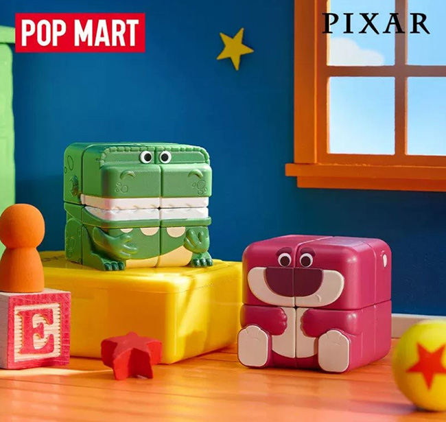 POP MART Pixar CUBE CUBIEC 9-in-1 Full-Set Mystery Box