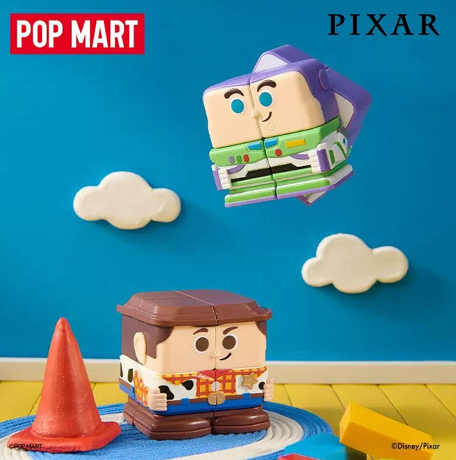 POP MART Pixar CUBE CUBIEC 9-in-1 Full-Set Mystery Box