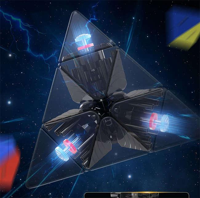 QiYi M Pro Magnetic Pyraminx UV Version