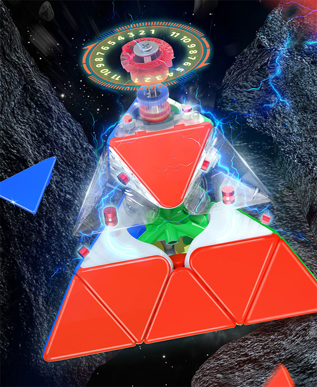 QiYi M Pro Magnetic Pyraminx UV Version