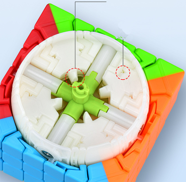 QiYi MoFangGe QiFan S2 6x6x6 Magic Cube Stickerless