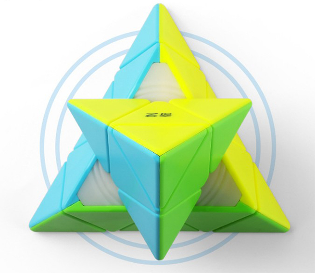 QiYi QiMing S2 Pyraminx Cube Stickerless