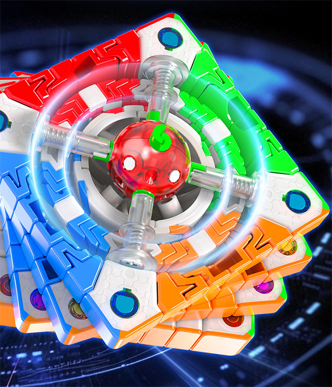 QiYi 8M Ball-Core Magnetic 8x8x8 Speed Cube Stickerless
