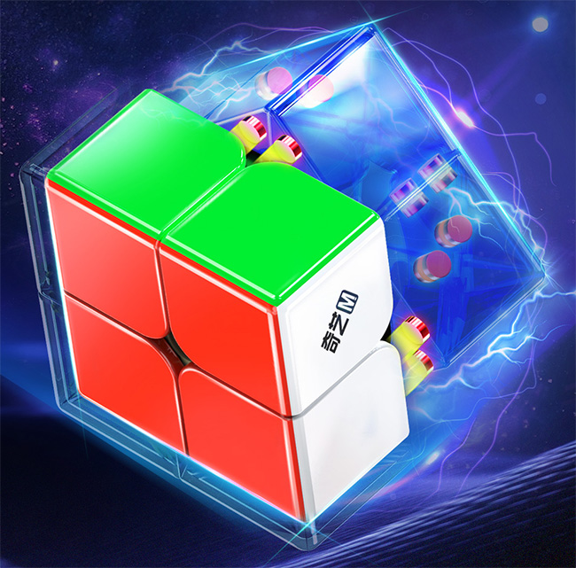 QiYi Warrior M 2x2x2 Cube Stickerless