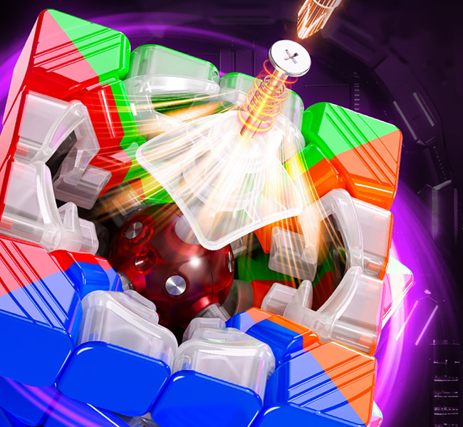 QiYi M Pro V2 Core-Magnetic 4x4x4 Speed Cube Stickerless