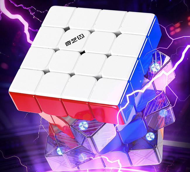 QiYi M Pro V2 Core-Magnetic 4x4x4 Speed Cube Stickerless